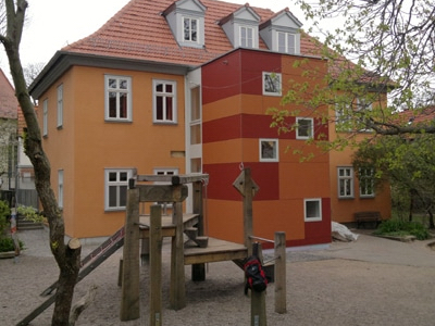 Treppenhaus für Kindergarten